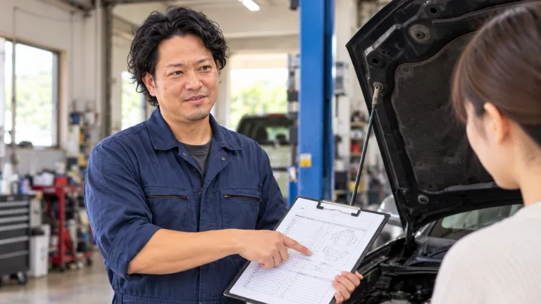 車検の作業説明