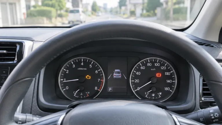 車の警告灯が点いたらどうする？確認ポイントと注意点